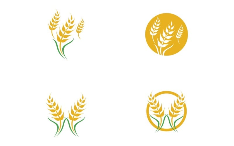 Weat Food Logo And Symbol Health V30 Logo Template