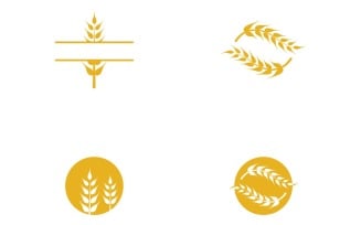 Weat Food Logo And Symbol Health V4