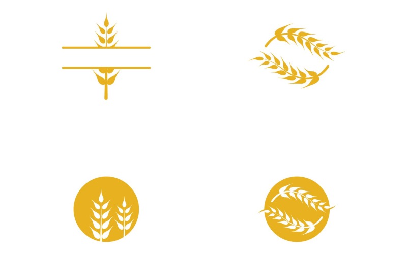 Weat Food Logo And Symbol Health V4 Logo Template