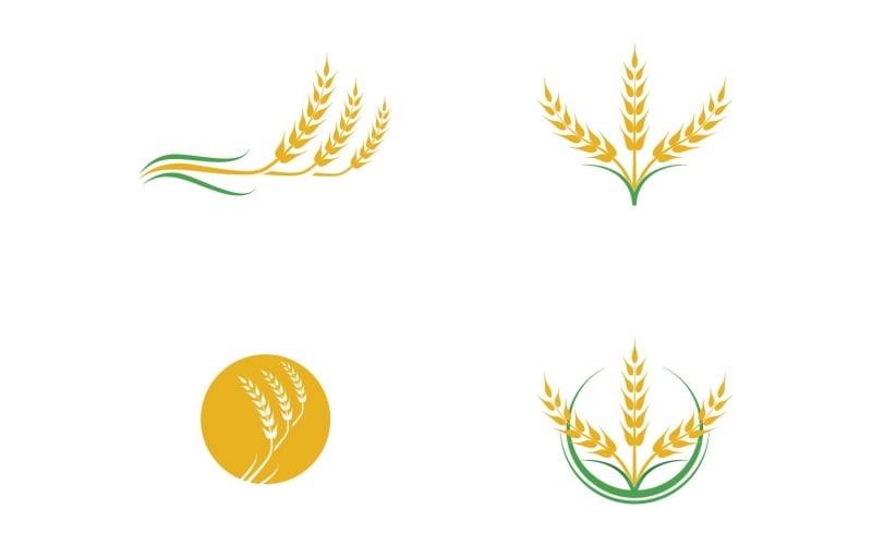 Weat Food Logo And Symbol Health V5 Logo Template