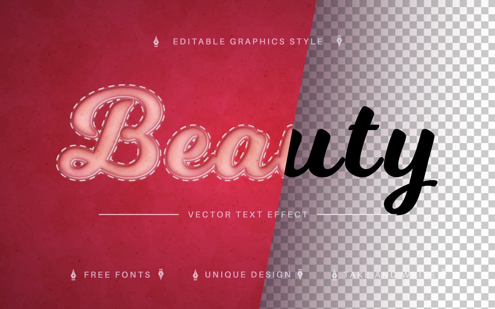 Template #242471 Effectfont Styleeditable Webdesign Template - Logo template Preview