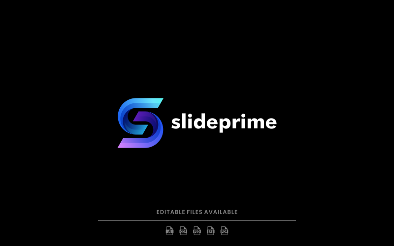 Letter S Color Gradient Logo Style Logo Template