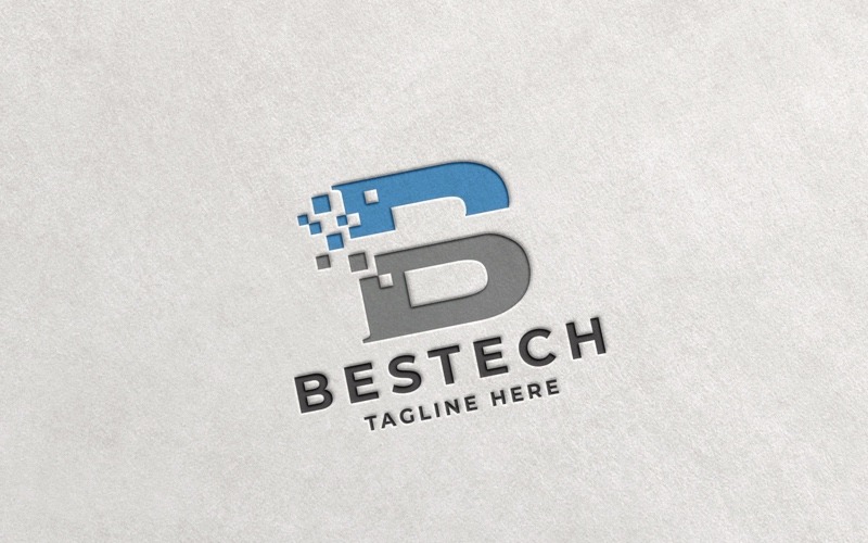 Professional Bestech Letter B Logo Logo Template