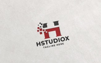 Professional Hstudiox Letter H Logo