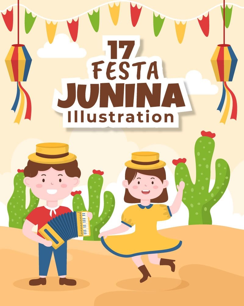 Kit Graphique #242638 Festa Juninas Divers Modles Web - Logo template Preview