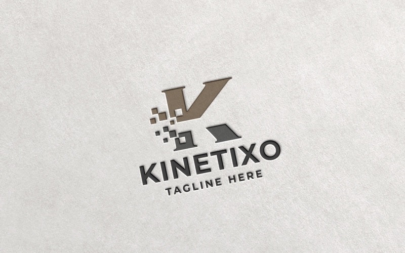 Professional Kinetixo Letter K Logo Logo Template