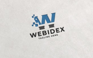 Professional Webidex Letter W Logo