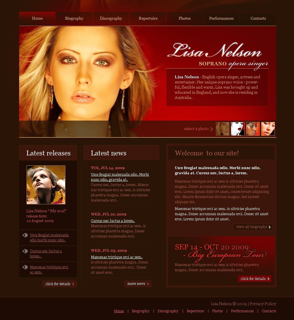 singer-website-template-24363