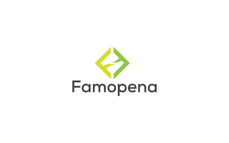 F,FF letter logo design design Logo Template