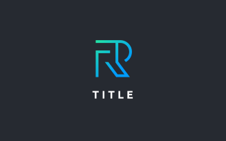 Geometrical Angular RF Tech Business Law Logo