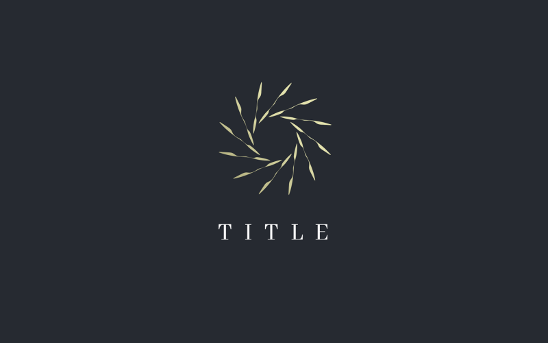 Luxury Angular Abstract Sun Solar Jewelry Logo Logo Template