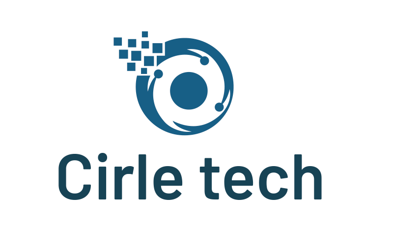 Abstract Tech Circle Logo