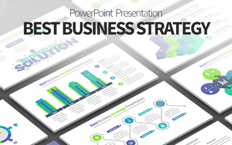 Best Business PPT Strategy - PowerPoint Presentation PowerPoint Template