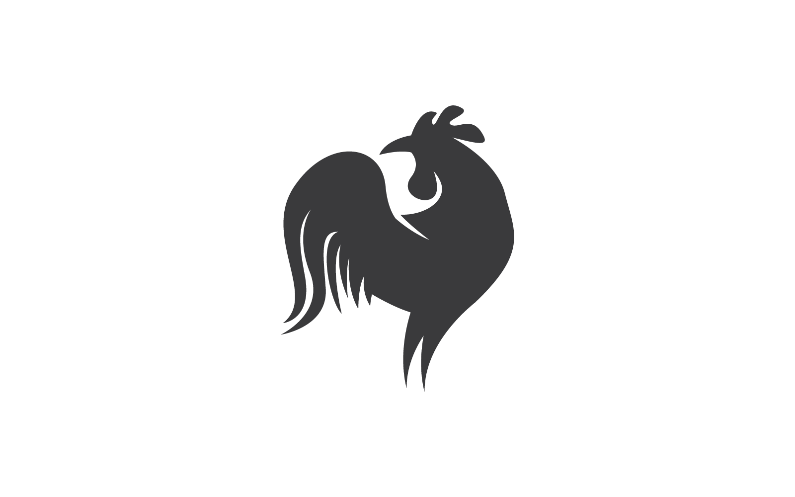 Haan Logo Sjabloon Vector