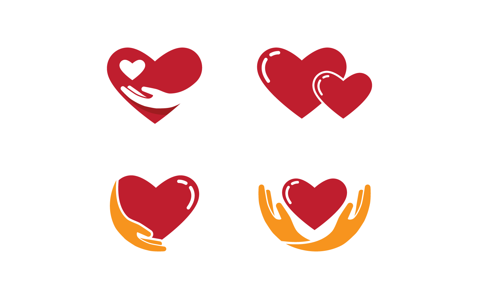 Love Logo Vector Illustration Design