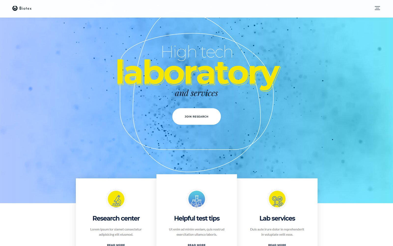 Template #243242 Lab Vaccination Webdesign Template - Logo template Preview