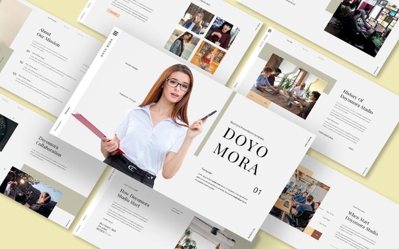 Doyomora Business Powerpoint Template PowerPoint Template