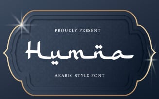 Humna - Arabic Style Font