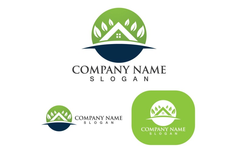 Home And Building Logo And Symbol V23 Logo Template