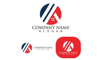 Home And Building Logo And Symbol V5