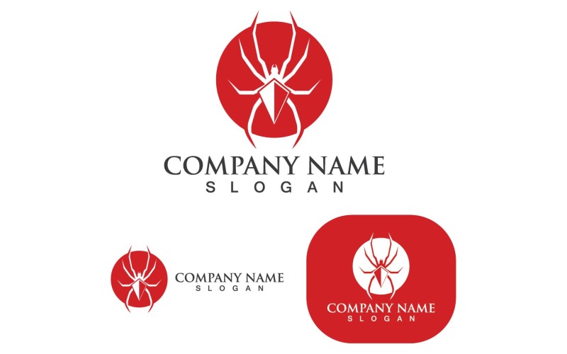 Spider Logo And Symbol Template Elements V10 Logo Template