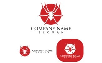 Spider Logo And Symbol Template Elements V12