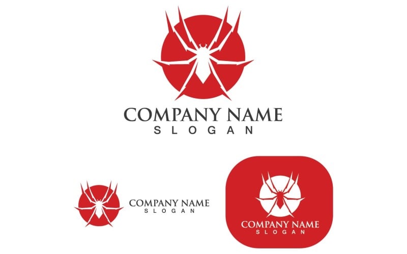 Spider Logo And Symbol Template Elements V12 Logo Template