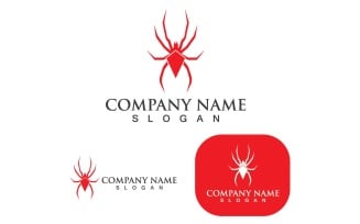 Spider Logo And Symbol Template Elements V3