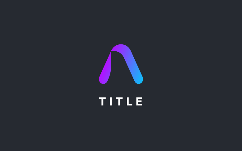 Minimal Diverse A Tech Task Fintech Monogram Logo Logo Template