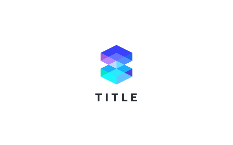 Minimal Diverse Blockchain Tech Task Fintech Logo Logo Template