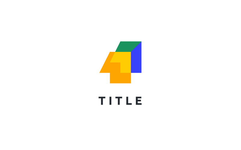 Minimal Diverse User AI Face Tech Verificatiion ID Logo Logo Template