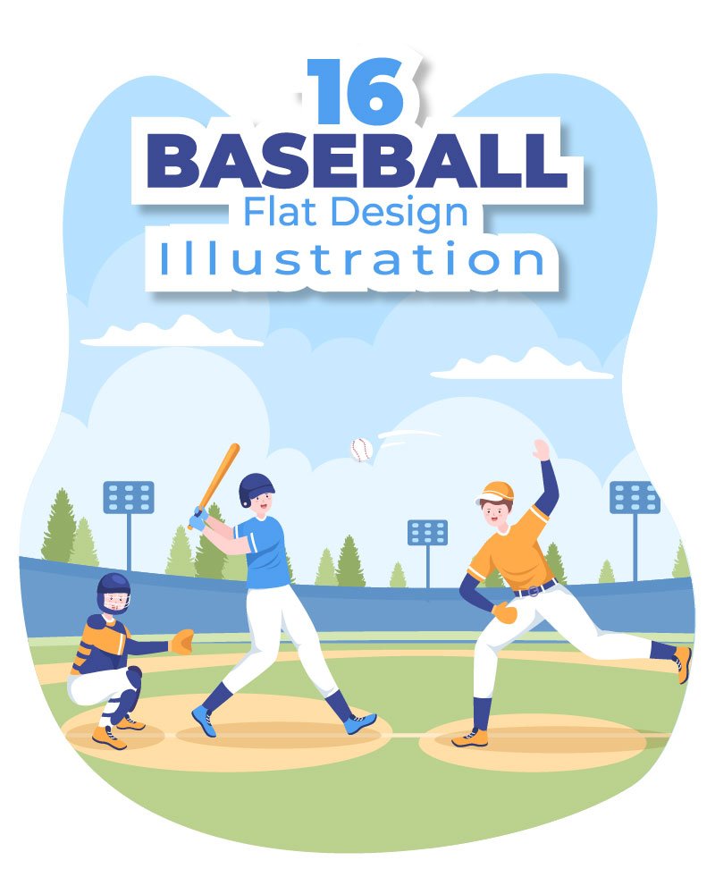 Kit Graphique #243629 Jouerer Baseballe Divers Modles Web - Logo template Preview