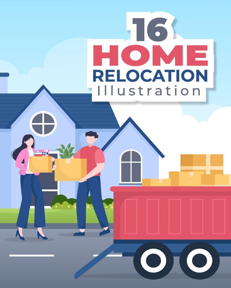 Kit Graphique #243743 Home Relocation Divers Modles Web - Logo template Preview