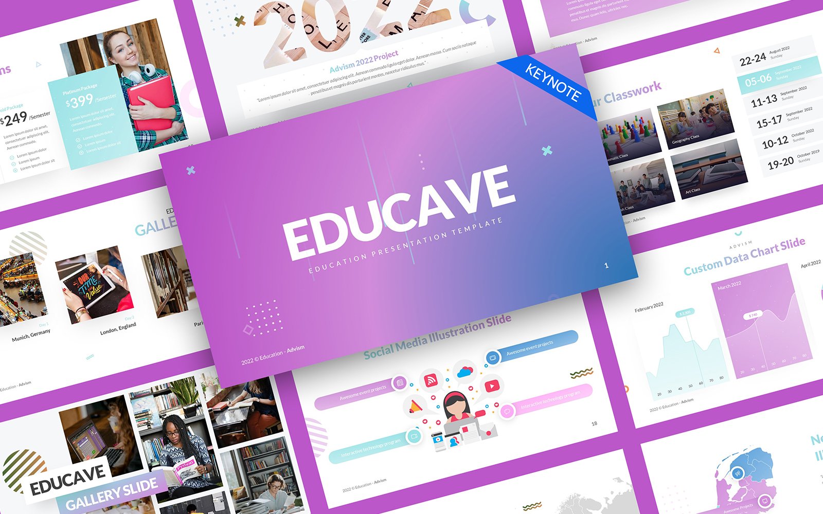 Template #243798 Classroom Colorful Webdesign Template - Logo template Preview