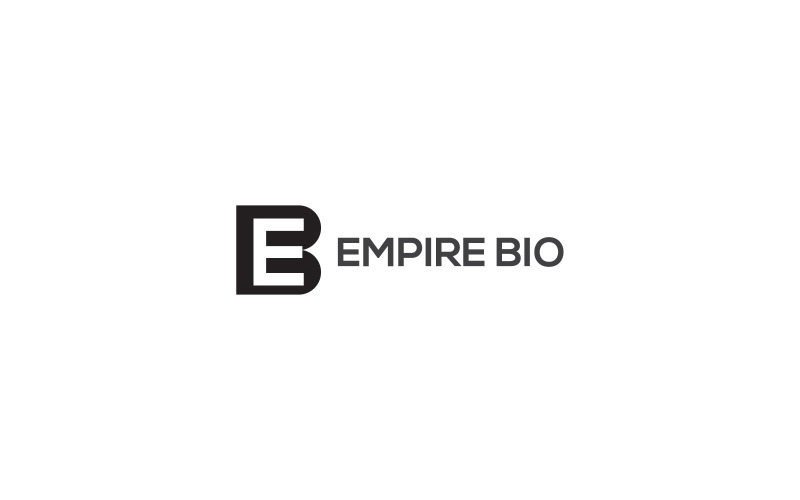 EB letter logo design template Logo Template