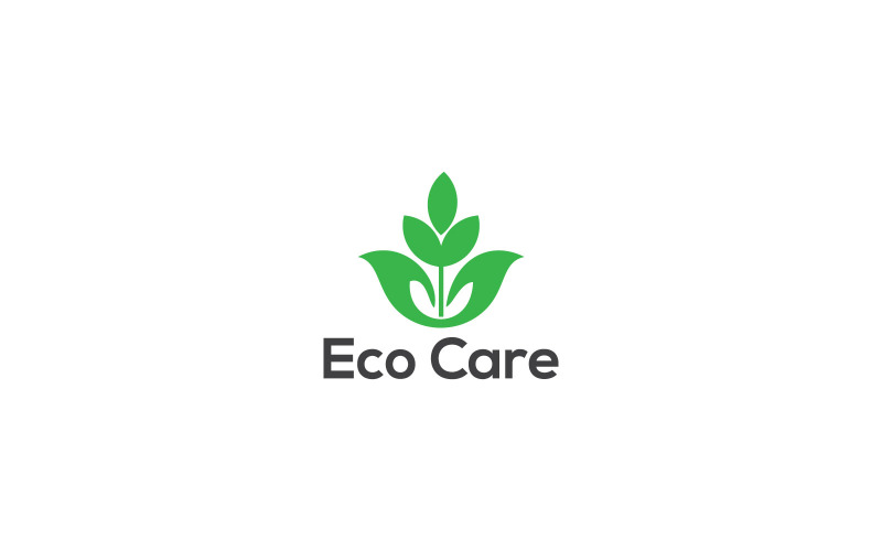 Eco Care logo design template Logo Template