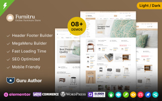 Furnitru - Furniture Store and Home Interior and Decor WooCommerce Theme