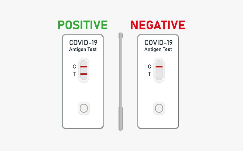 Antigen Test Kit Vector Illustration