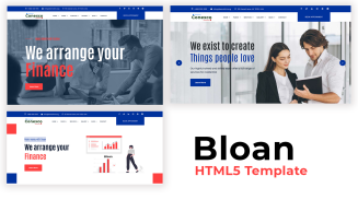 Bloan - Loan HTML5 Website template