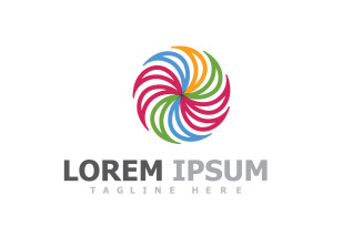 Flower Design Elements Logo V7