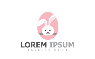 Rabbit Template Animal Logo V1