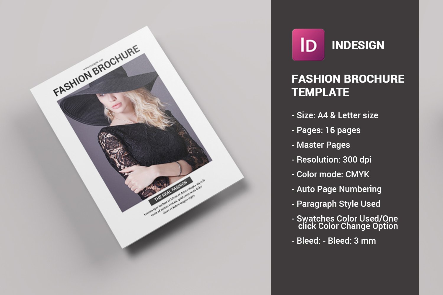 Template #244692 Lookbook Fashion Webdesign Template - Logo template Preview