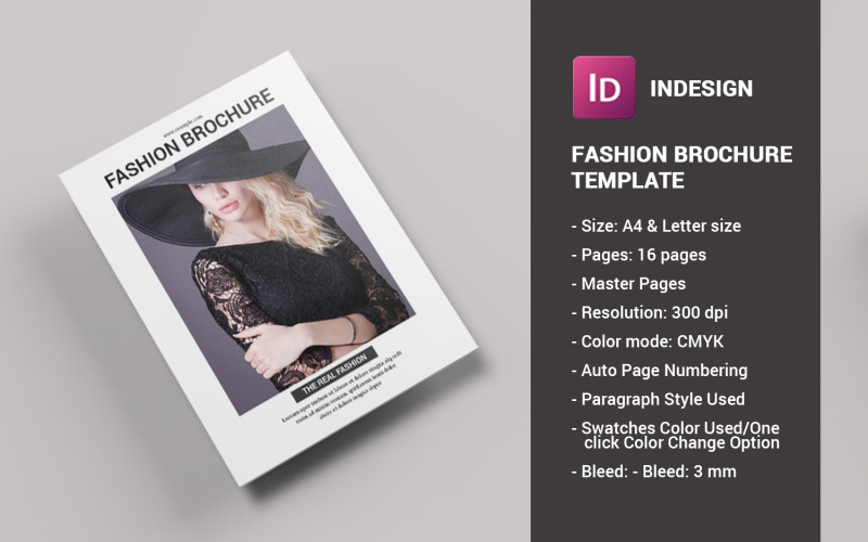 Fashion Photography Lookbook Magazine Temlate Magazine Template
