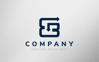 Letter B Logo Template Design