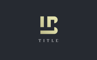 Elegance Lite Sense B ID Golden Monogram Logo