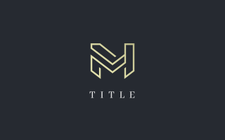 Elegance Lite Sense M Line Golden Monogram Logo