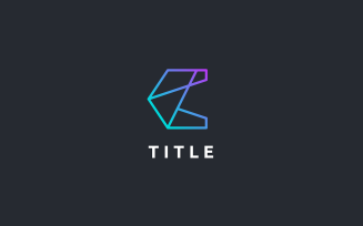 Geometrical Lite Sense C Shade Tech Monogram Logo