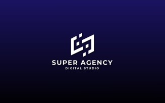 Professional Super Agency Logo Template