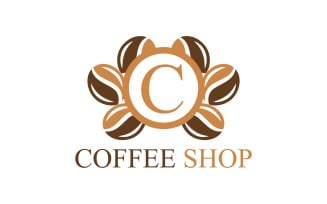Coffee Shop Logo Template V11
