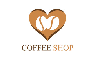 Coffee Shop Logo Template V12